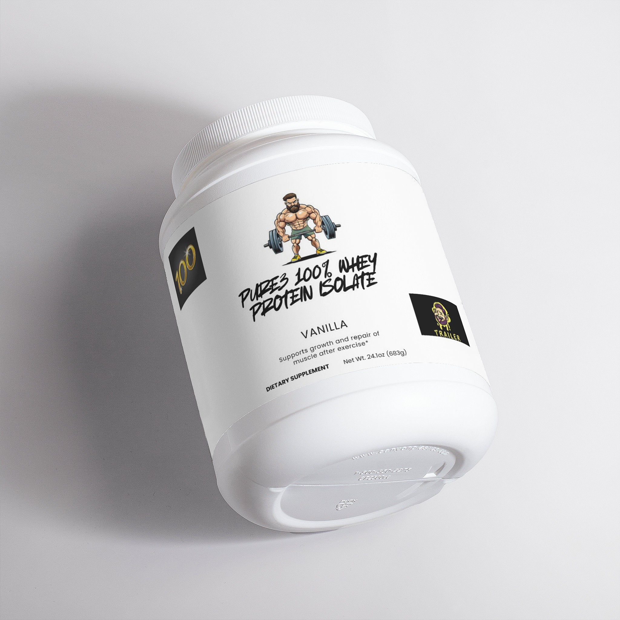 Pure3 100% Whey Protein Isolate (Vanilla)